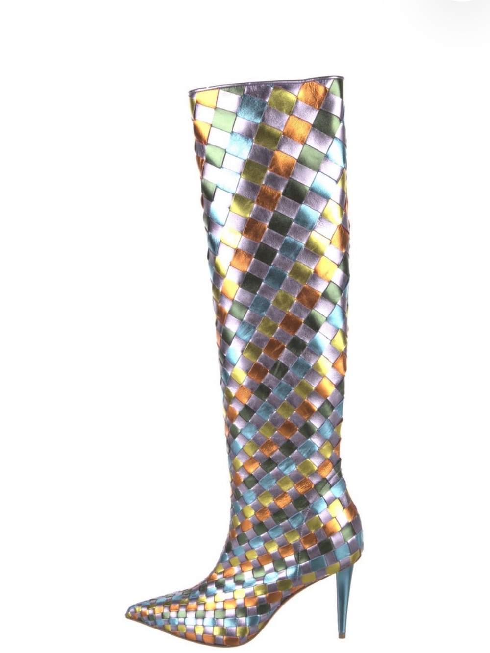 Christian Louboutin Patterned leather Booties